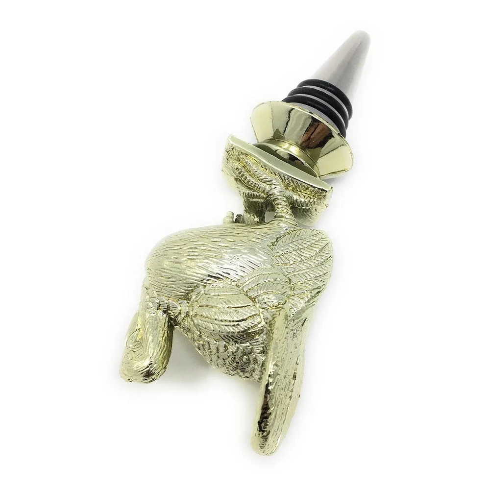 Handmade Bottle Stopper made from Repurposed Turkey Trophy